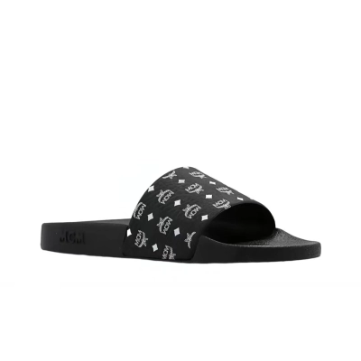 MCM Monogram SlidesBlack White 02