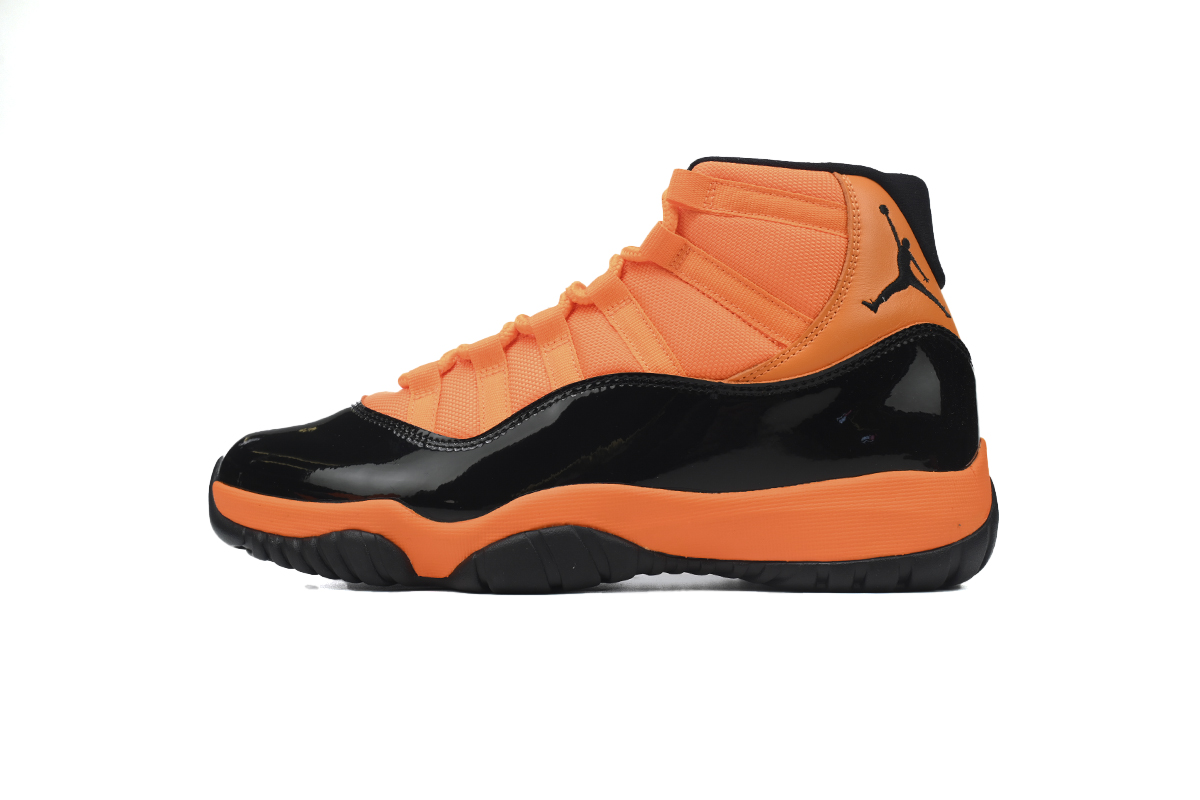 PK God Air Jordan 11 Retro "Black Orange” CT8012-800