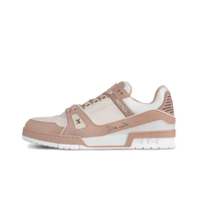PK God Batch Louis Vuitton Trainer Pink 01