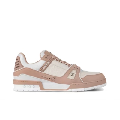 PK God Batch Louis Vuitton Trainer Pink 02