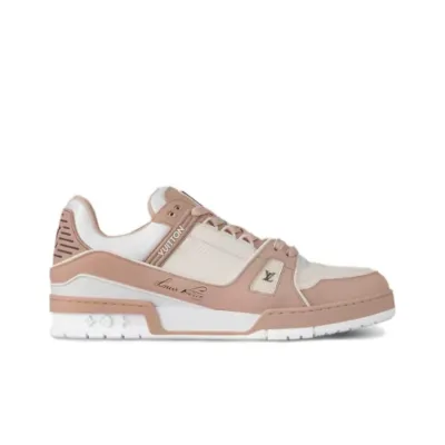 PK God Batch Louis Vuitton Trainer Pink 02