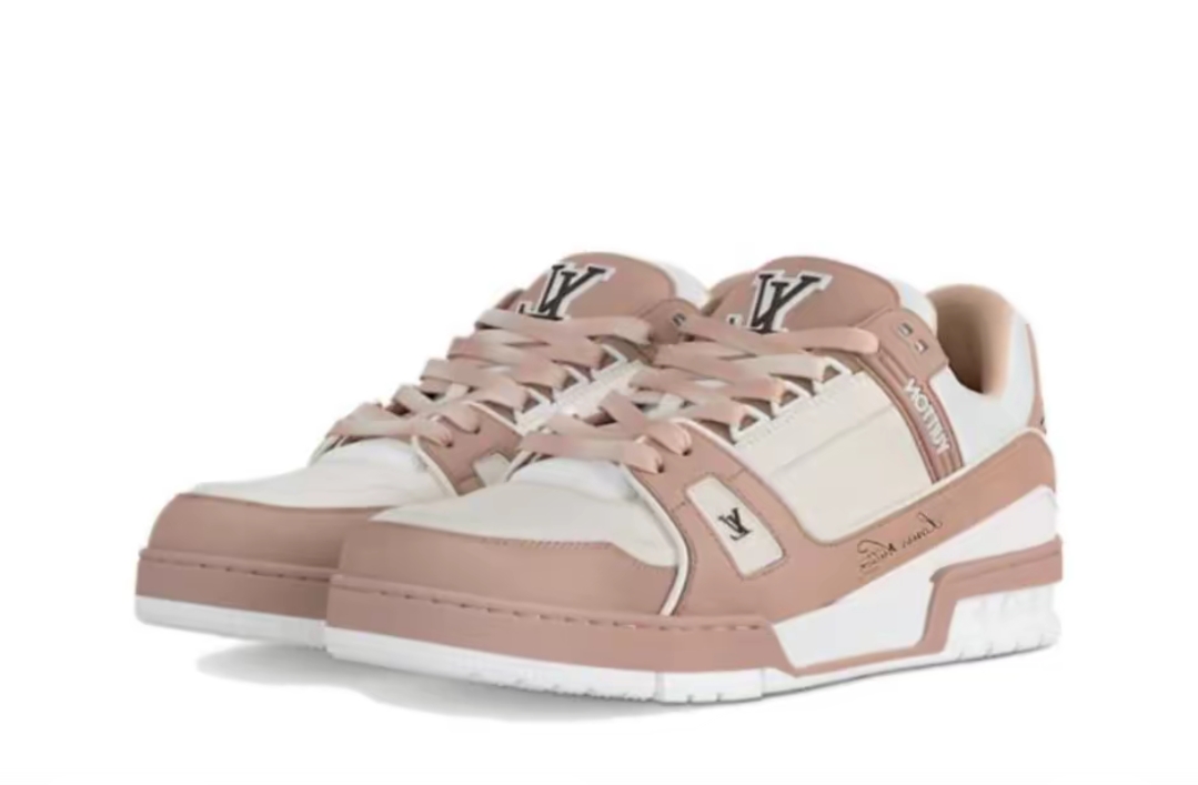 PK God Batch Louis Vuitton Trainer Pink