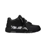 PK God Batch OFF-WHITE Out Of Office OOO "For Walking" Low Tops Black White