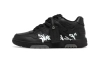 PK God Batch OFF-WHITE Out Of Office OOO "For Walking" Low Tops Black White