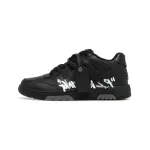 PK God Batch OFF-WHITE Out Of Office OOO "For Walking" Low Tops Black White