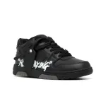 PK God Batch OFF-WHITE Out Of Office OOO "For Walking" Low Tops Black White