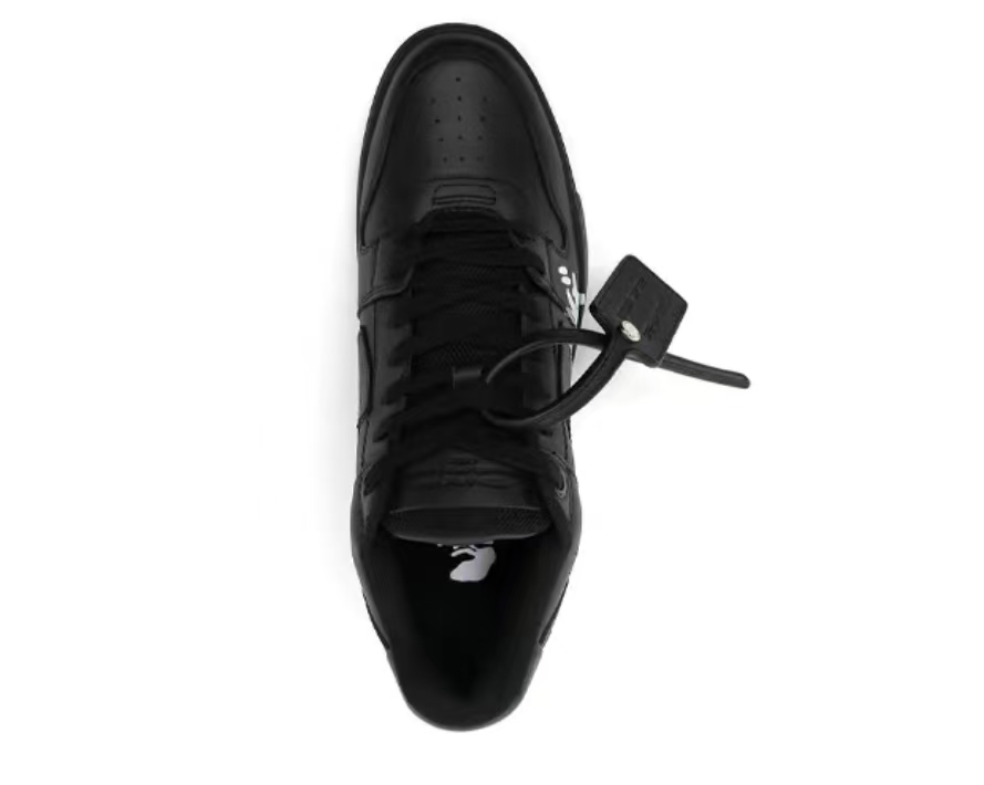 PK God Batch OFF-WHITE Out Of Office OOO "For Walking" Low Tops Black White