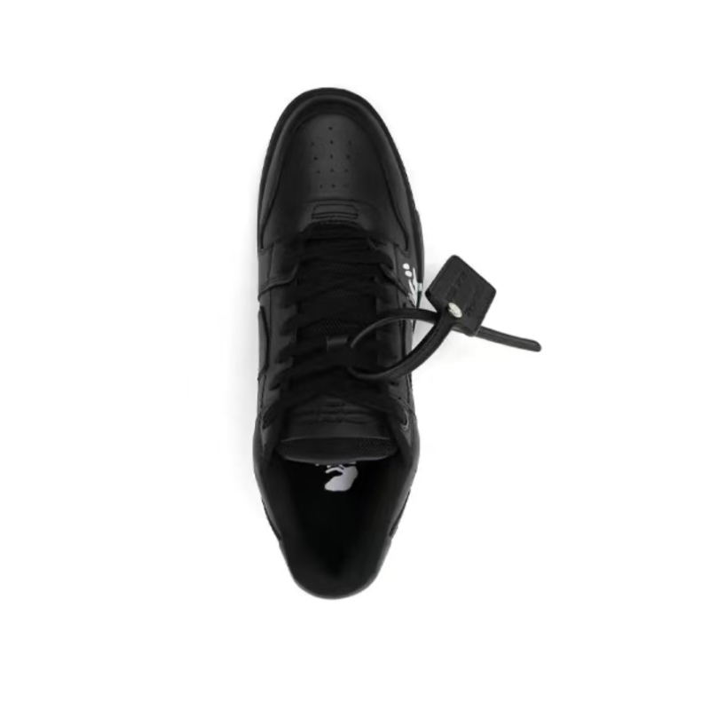 PK God Batch OFF-WHITE Out Of Office OOO "For Walking" Low Tops Black White