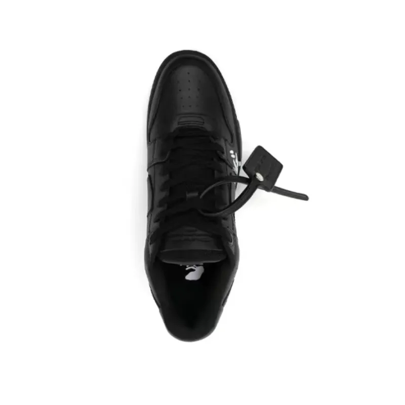 PK God Batch OFF-WHITE Out Of Office OOO "For Walking" Low Tops Black White