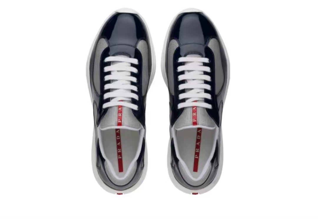 PK God Batch Prada America's Cup low-top sneakers Blue