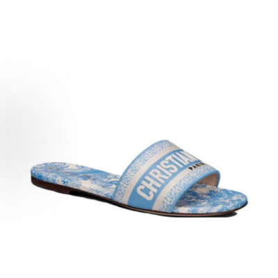 Dior Classic Dway Slide Light Blue 02