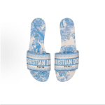 Dior Classic Dway Slide Light Blue