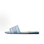 Dior Classic Dway Slide Light Blue