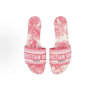 Dior Classic Dway Slide Pink 02