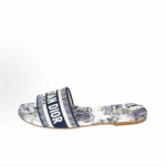 Dior Classic Dway Slide Rose Blue