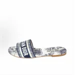 Dior Classic Dway Slide Rose Blue