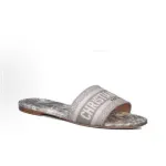 Dior Classic Dway Slide Rose Grey