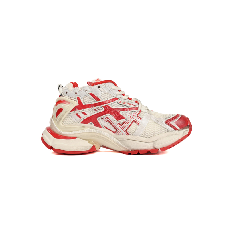 PK God Batch Balenciaga Runner White Red 677402 W3RB2 9060