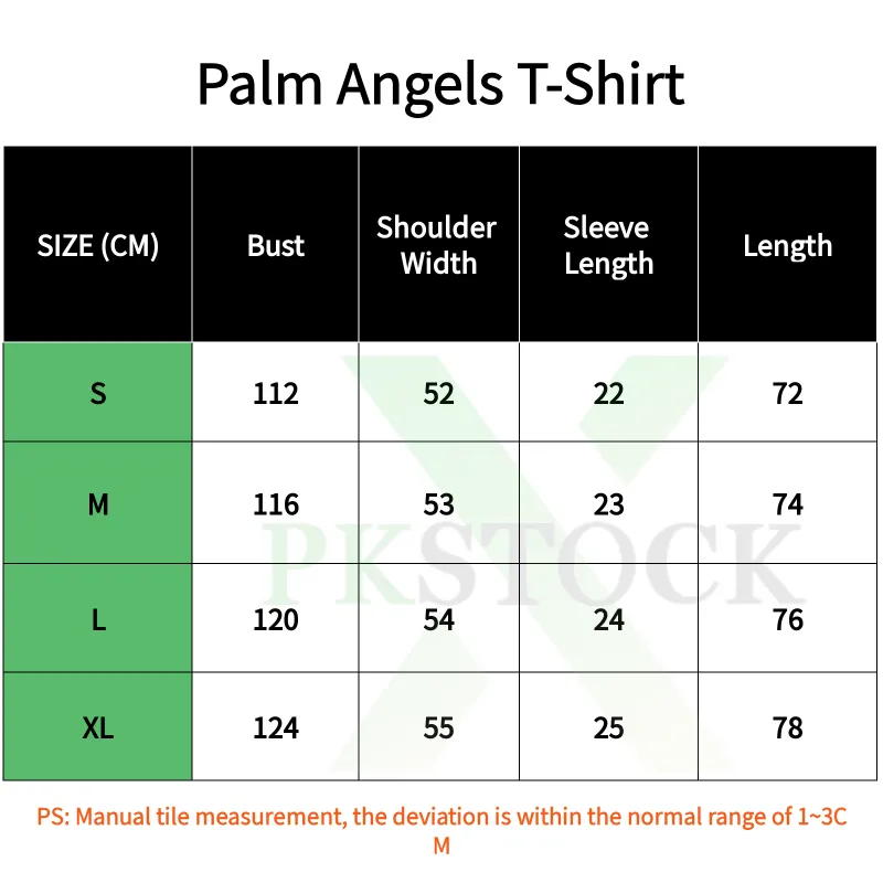 Palm Angels Shark T-Shirt Black/White
