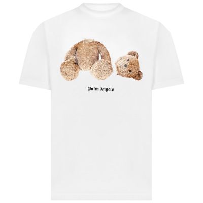 Palm Angels Teddy Bear T-shirt White 01