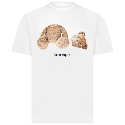 Palm Angels Teddy Bear T-shirt White 01