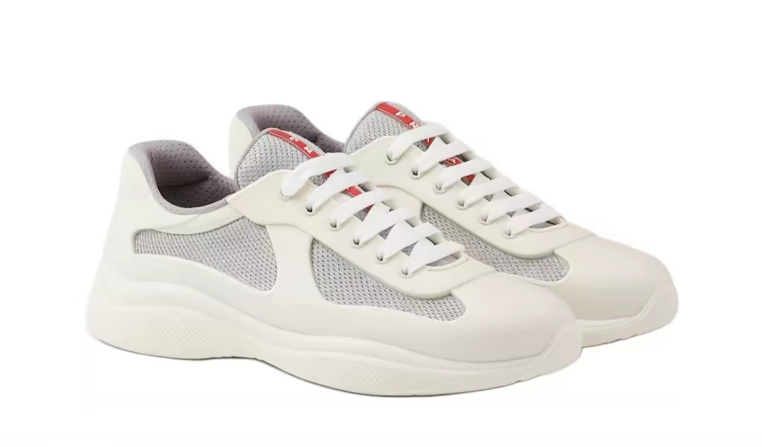 PK God Batch Prada America's Cup sneakers Beige