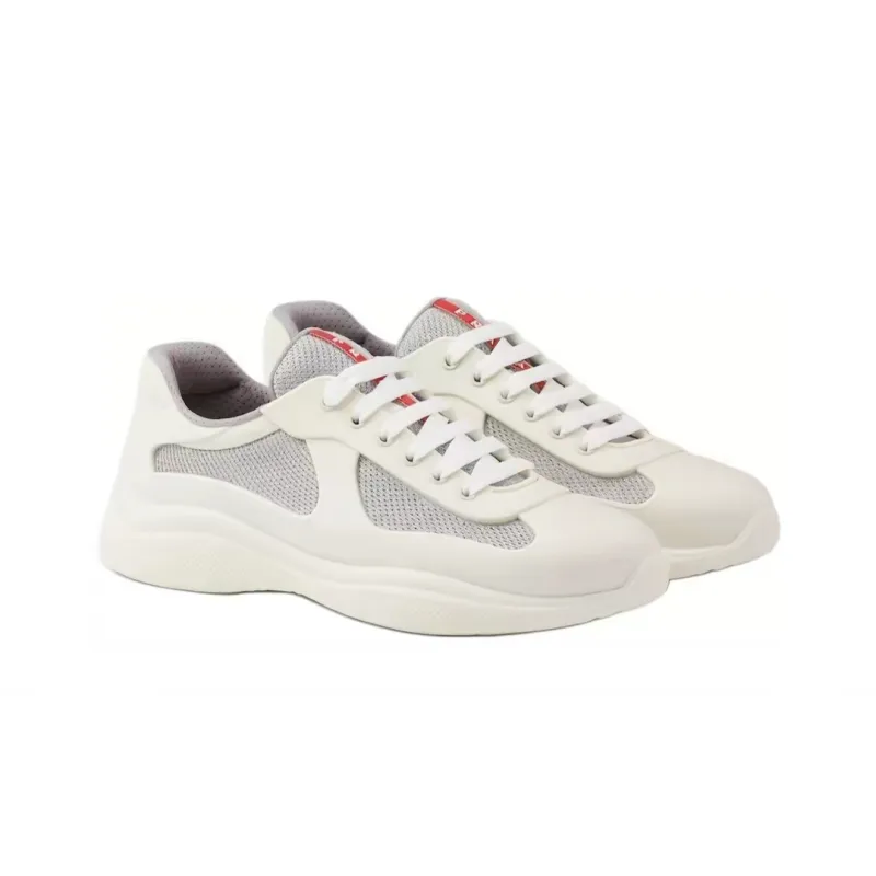 PK God Batch Prada America's Cup sneakers Beige