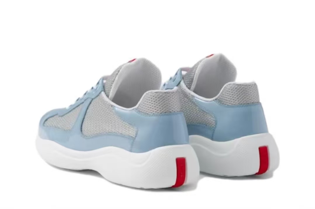 PK God Batch Prada America's Cup Soft rubber and bike fabric sneakers