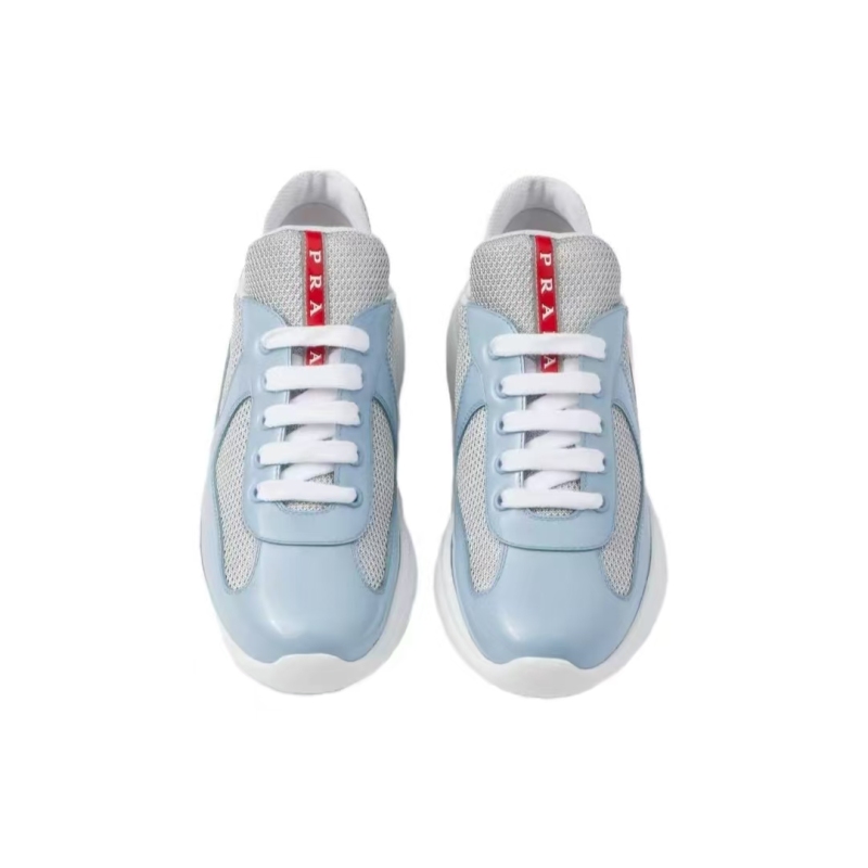 PK God Batch Prada America's Cup Soft rubber and bike fabric sneakers
