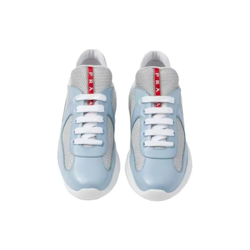PK God Batch Prada America's Cup Soft rubber and bike fabric sneakers