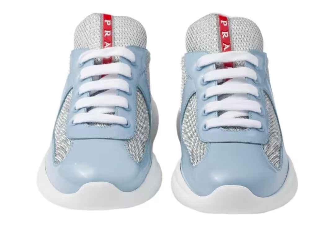 PK God Batch Prada America's Cup Soft rubber and bike fabric sneakers