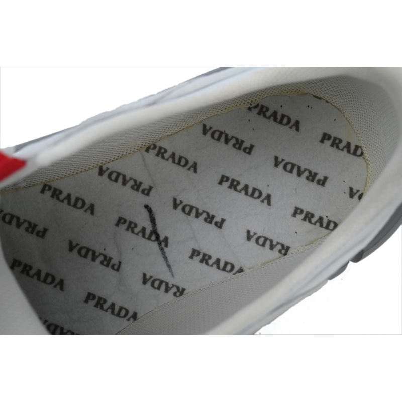 PK God Batch Prada Sneakers Grey White