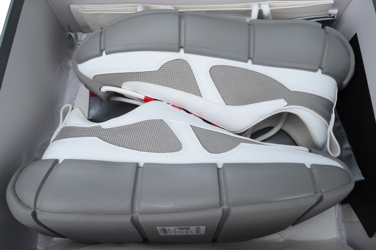 PK God Batch Prada Sneakers Grey White