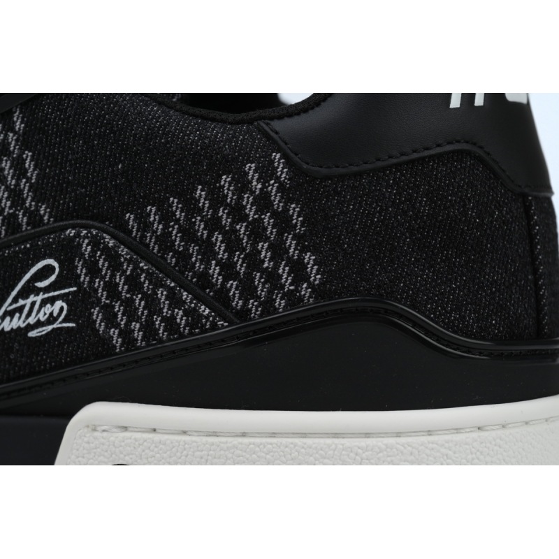 PK God Batch Louis Vuitton LV Trainer Black Damier 3D Denim 1AD6DX