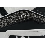 PK God Batch Louis Vuitton Trainer Black White Swarovski 1ABM08 