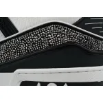 PK God Batch Louis Vuitton Trainer Black White Swarovski 1ABM08 