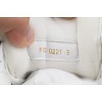 PK God Batch Louis Vuitton Trainer Black White Swarovski 1ABM08 