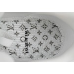 PK God Batch Louis Vuitton Trainer Black White Swarovski 1ABM08 