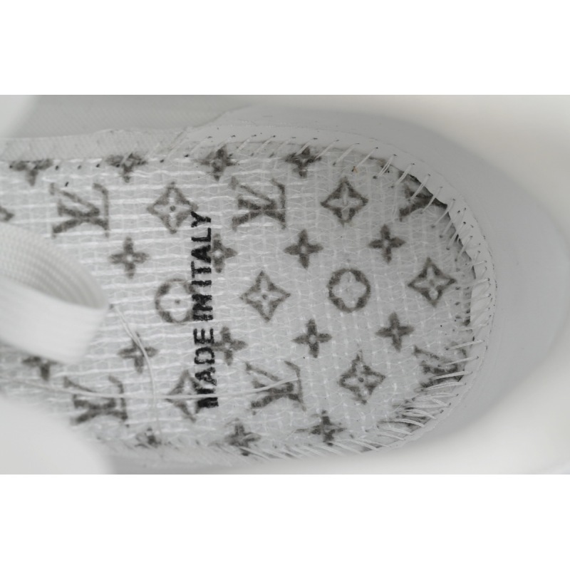 PK God Batch Louis Vuitton Trainer Black White Swarovski 1ABM08 