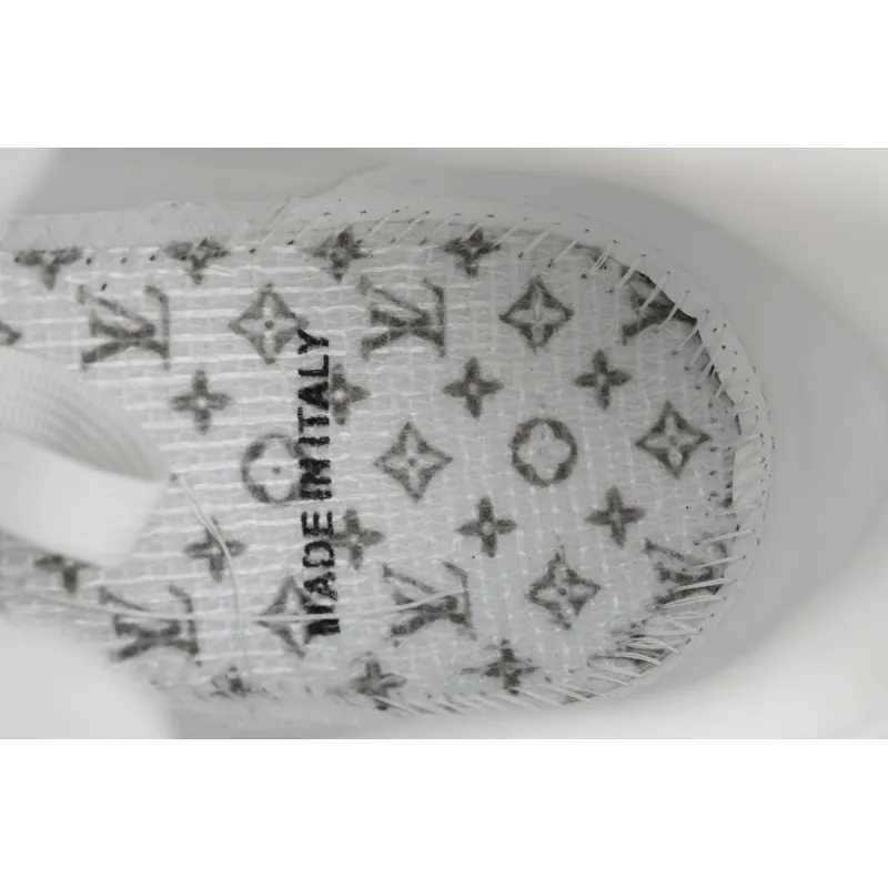 PK God Batch Louis Vuitton Trainer Black White Swarovski 1ABM08 
