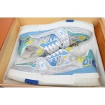 PK God Batch Louis Vuitton Trainer Sky Blue