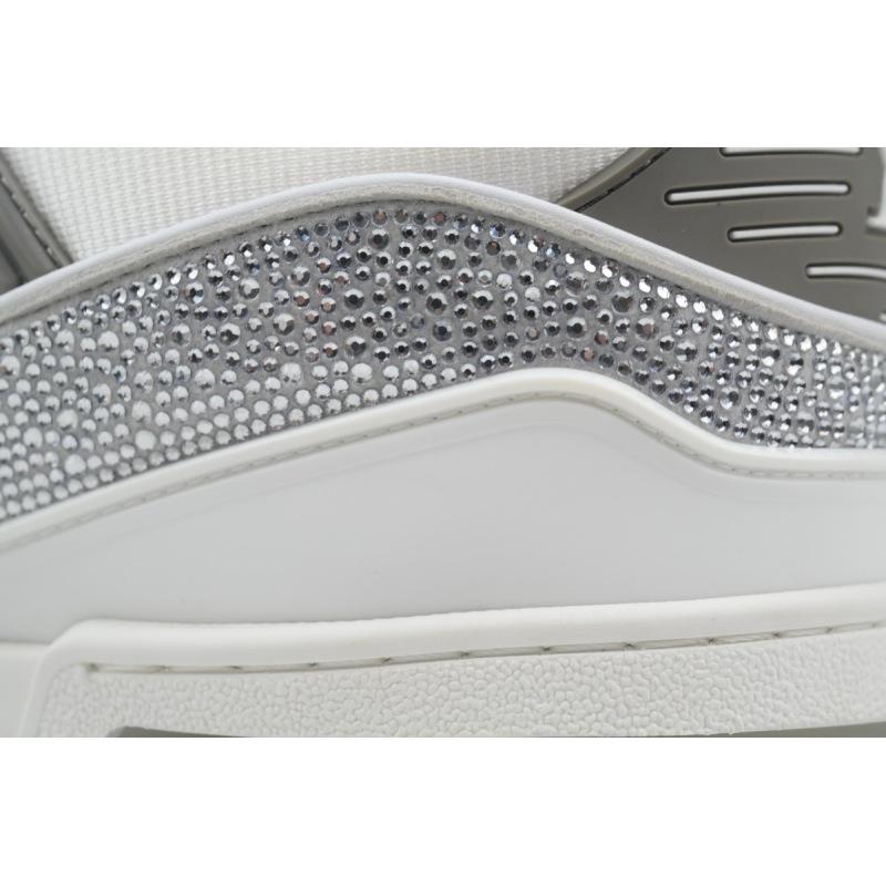 PK God Batch LOUIS VUITTON Trainer Grey white