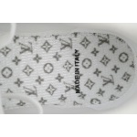 PK God Batch LOUIS VUITTON Trainer Grey white