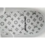 PK God Batch LOUIS VUITTON Trainer Grey white