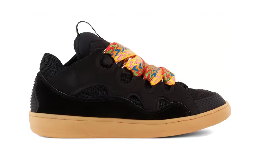 Lanvin Leather Curb Black PB