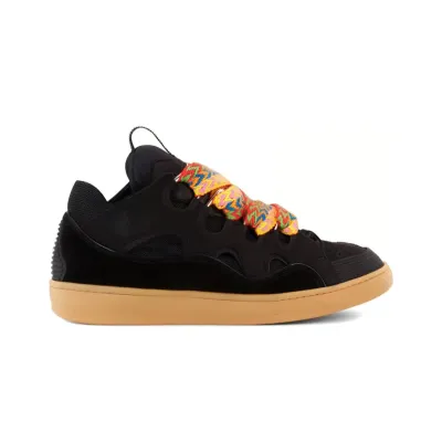 Lanvin Leather Curb Black PB 02