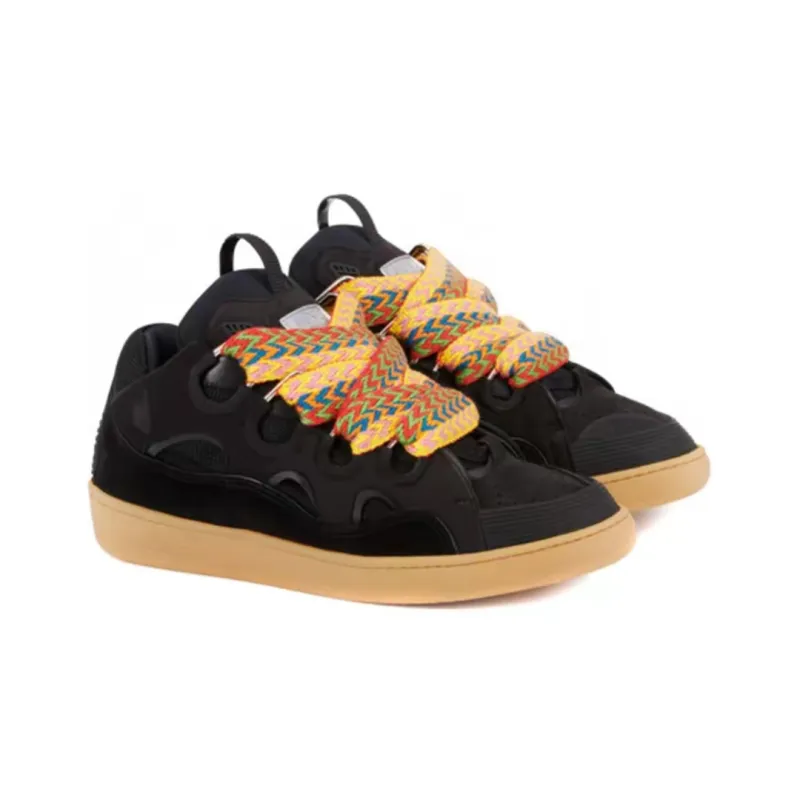 Lanvin Leather Curb Black PB