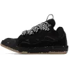 Lanvin Curb Sneaker Black Brown