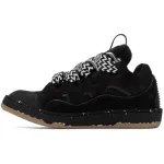 Lanvin Curb Sneaker Black Brown