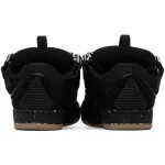 Lanvin Curb Sneaker Black Brown